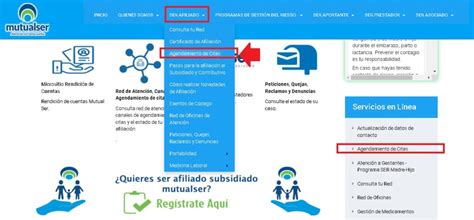 MUTUAL SER: Agendar Citas médicas en Línea y por。